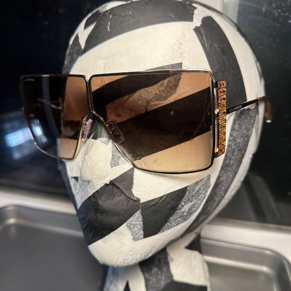 Rare Vintage Swarovski Crystal-Embedded Sunglasses. NWT NIB - Picture 2 of 13